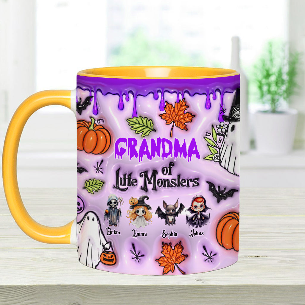 Oma der kleinen Monster – Personalisierte Tasse mit Oma-Akzent