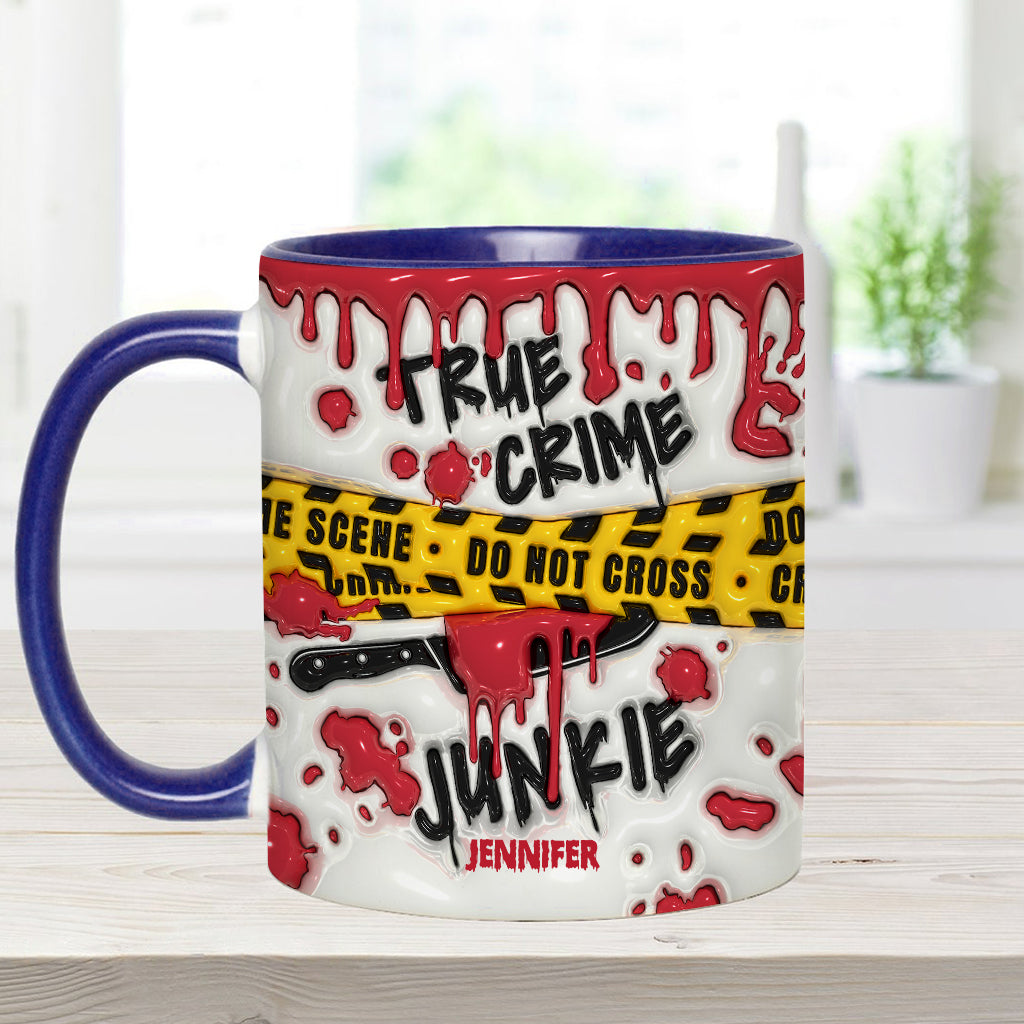 Do Not Cross - Personalized Accent Mug