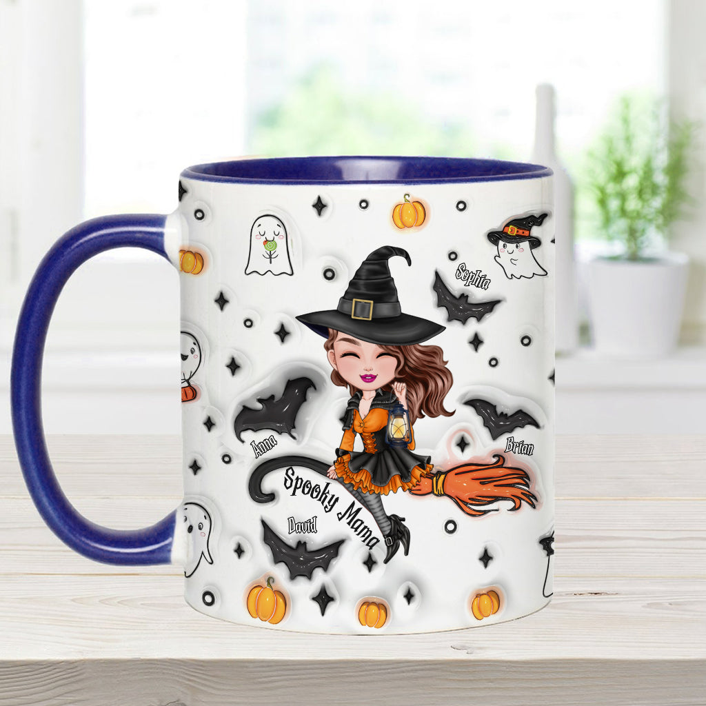 Spooky Mom - Personalized Mother Accent Mug