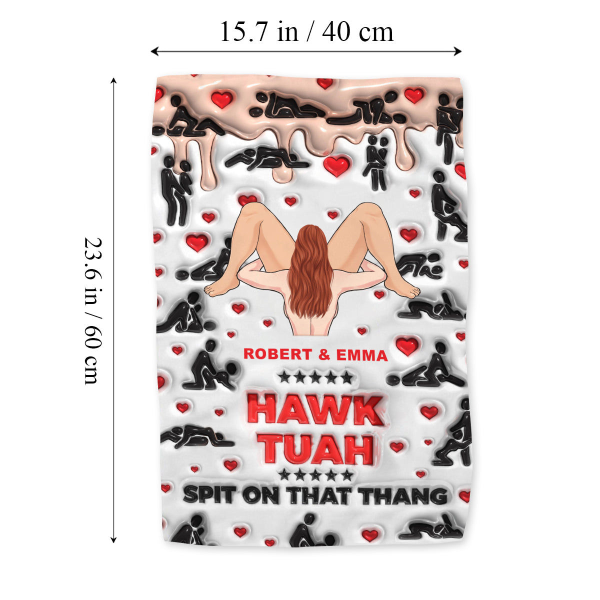 Spit On That Thang - Personalized Couple Towel