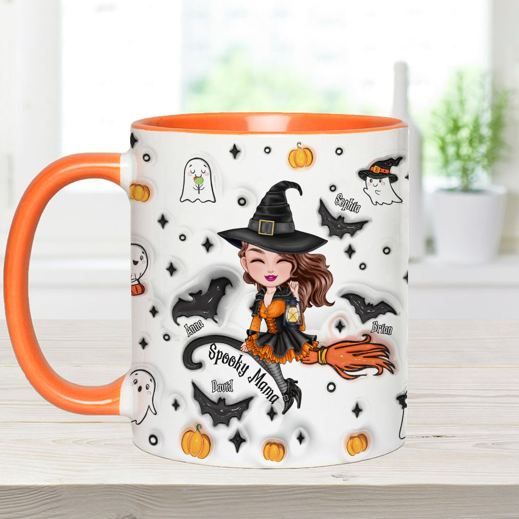 Spooky Mom - Personalized Mother Accent Mug