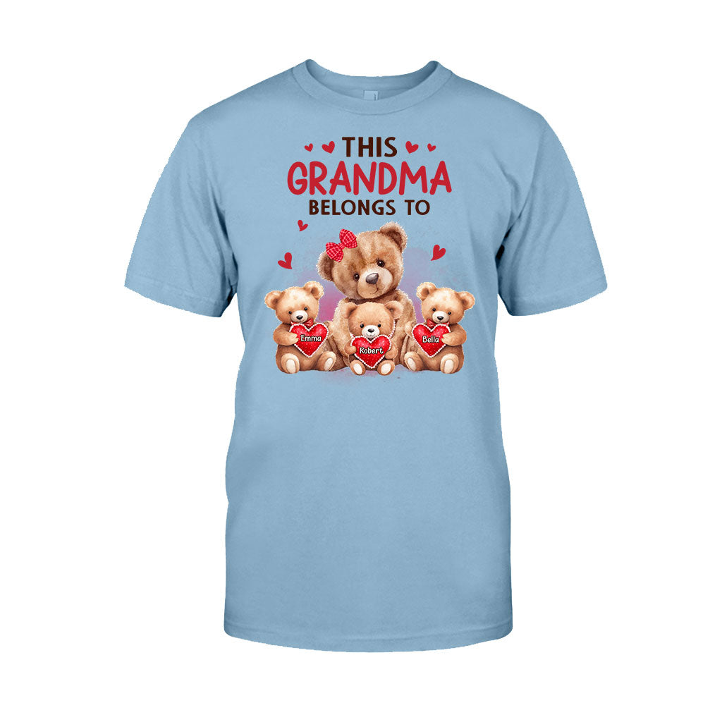 This Grandma Belongs To - Personalized Grandma T-shirt And Hoodie