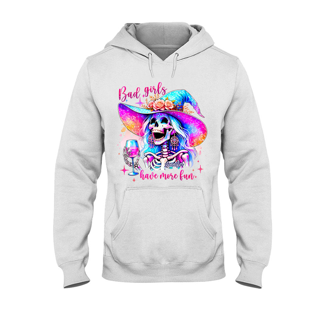 Bad Girls Have More Fun - Personalized Witch T-shirt And Hoodie