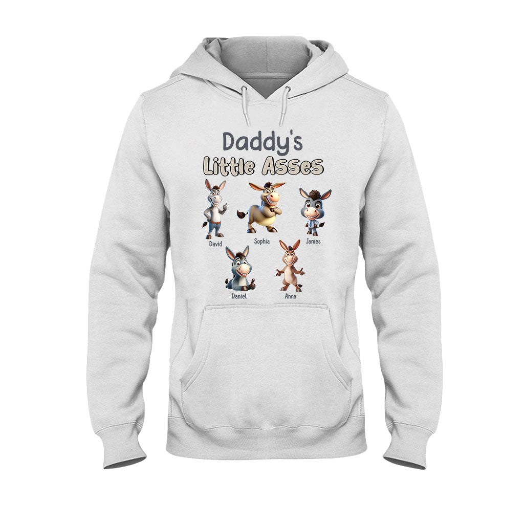Daddy's Little Cuties - Personalized Father T-shirt And Hoodie