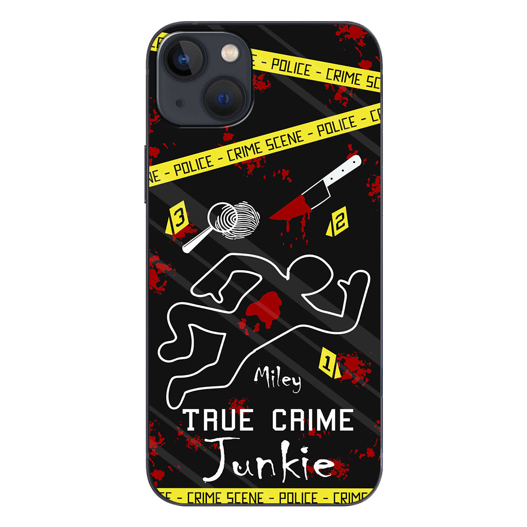True Crime Junkie – Personalisierte Handyhülle
