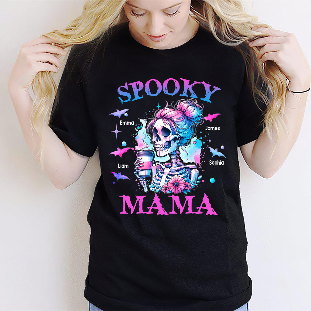 Spooky Mama - Personalized Mother T-shirt And Hoodie