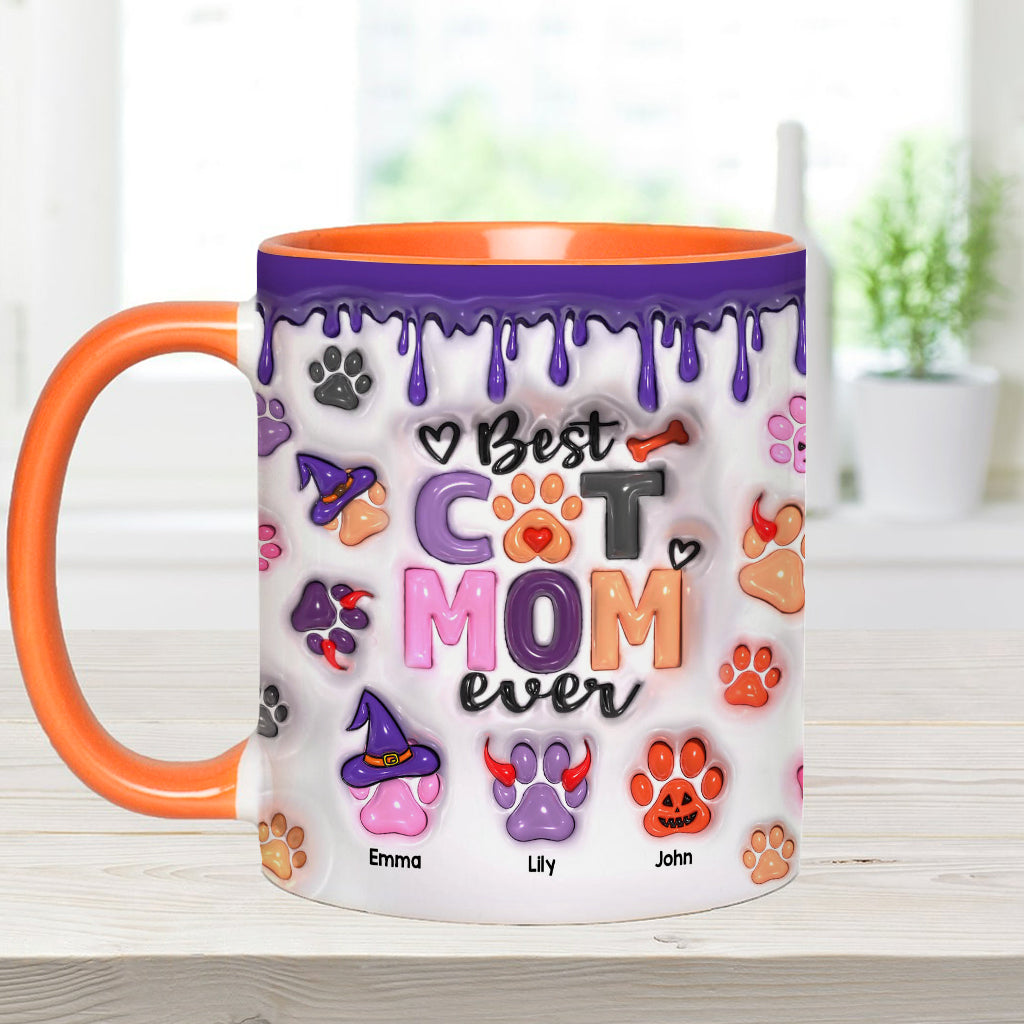 Die beste Hundemama, Katzenmama, Hundepapa, Katzenpapa aller Zeiten – personalisierte Tasse mit Hundemotiv