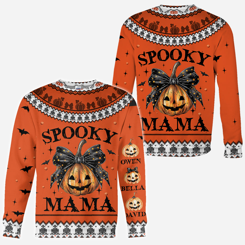 Spooky Mama - Personalized Mother All Over Shirt