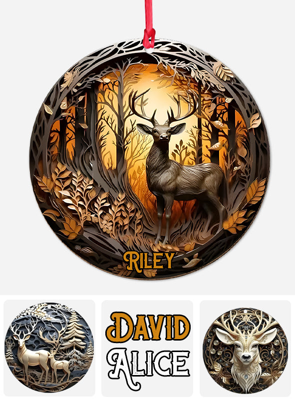 Saison de la chasse - Ornement de chasse personnalisé