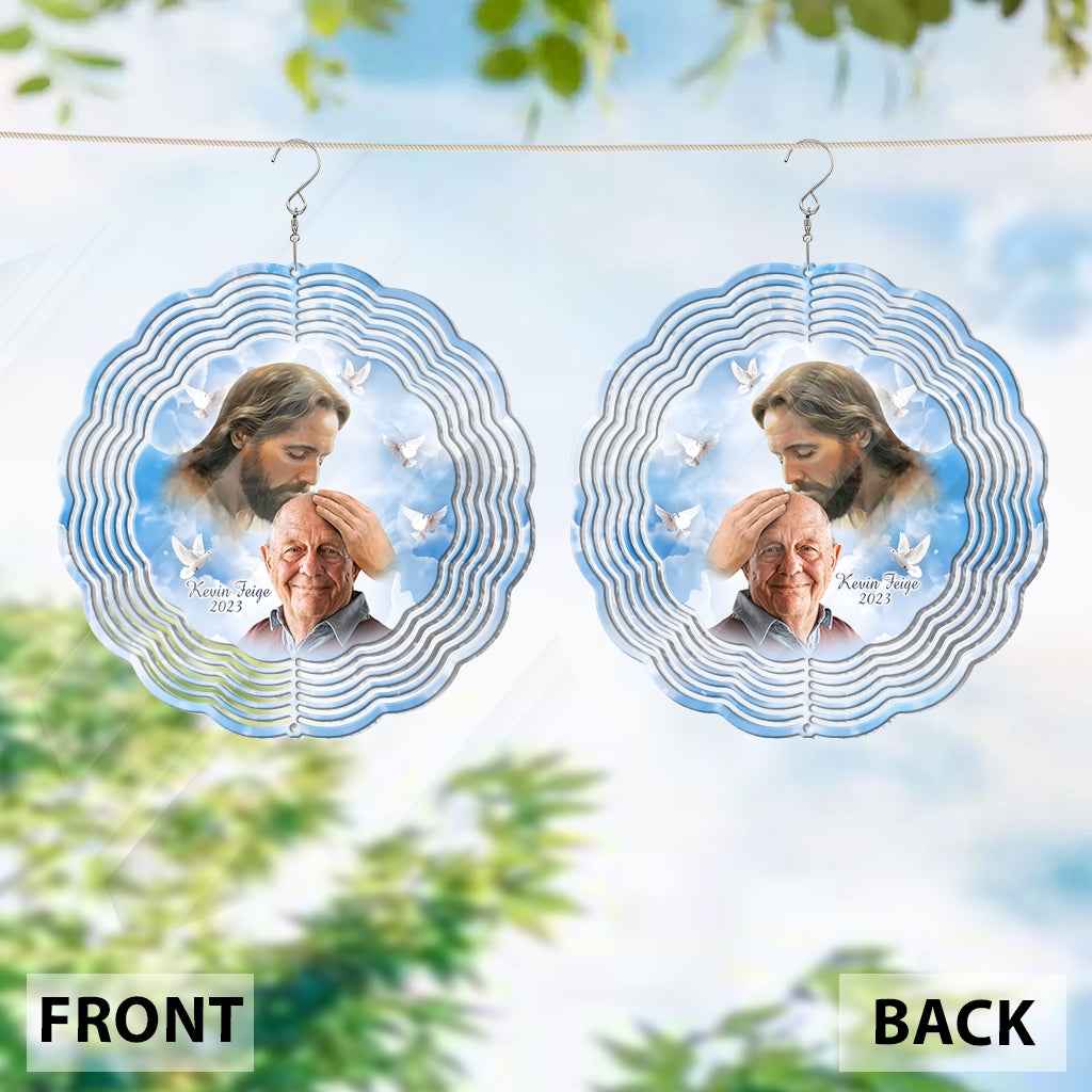 Welcome Home - Personalized Memorial Wind Spinner