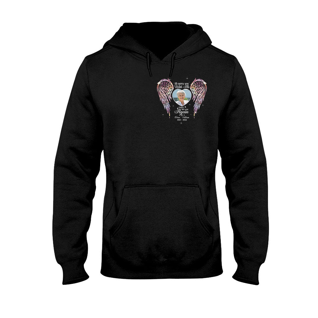 Memorial Wings Your Wings Were Ready But My Heart Was Not - Personalized Memorial T-shirt And Hoodie