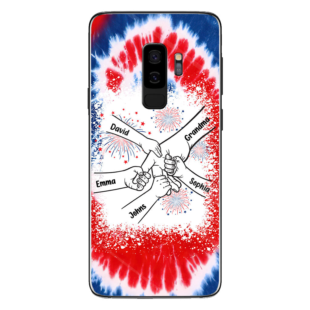 Grandma's Life 4th Of July - Personalized Grandma Phone Case