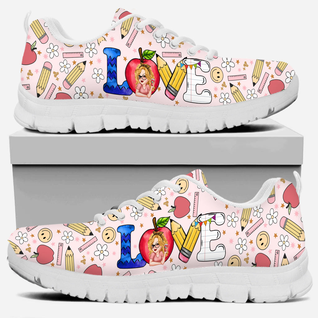 Liebe zum Unterrichten – Personalisierte Lehrer-Sneaker