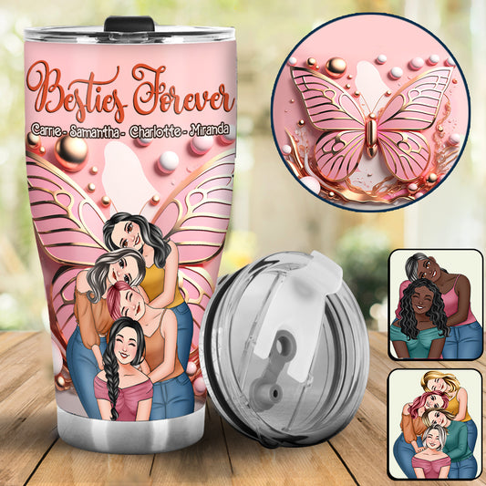 Besties Forever - Personalized Bestie Tumbler