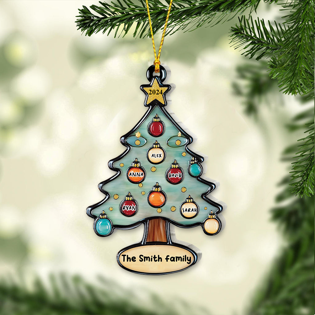 Frohe Weihnachten – Personalisierter Familienschmuck