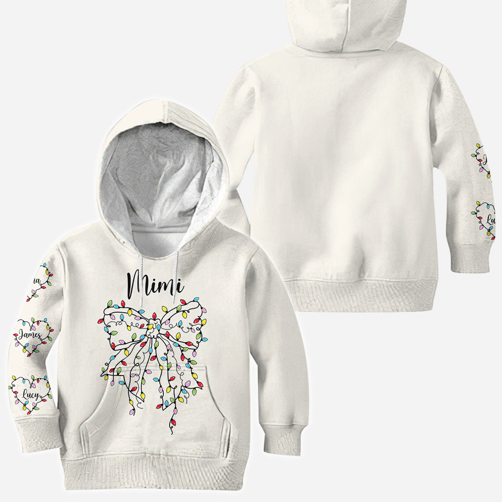 Noël de grand-mère - T-shirt personnalisé pour grand-mère