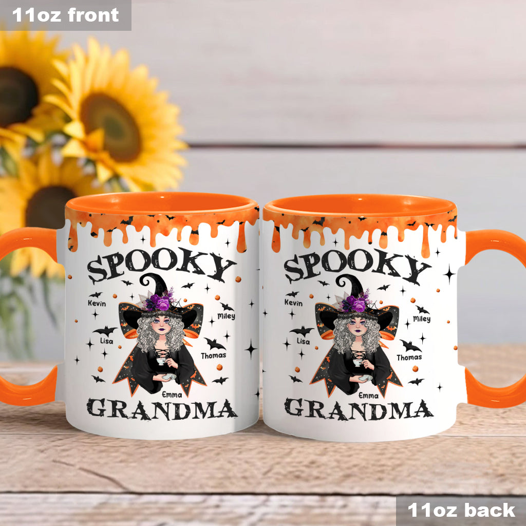 Spooky Any Title - Personalized Grandma Accent Mug