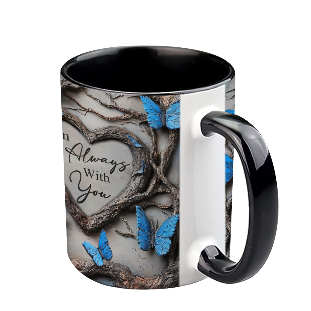 I'm Always With You - Personalized Memorial Accent Mug
