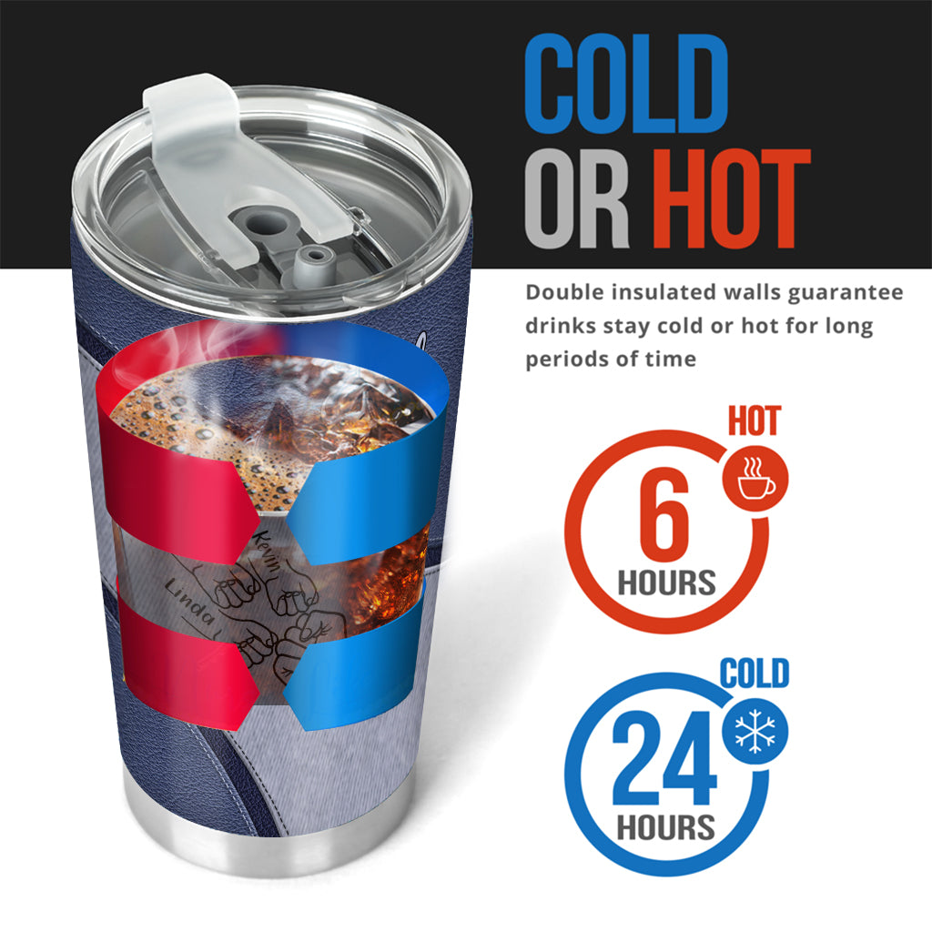 Best Dad Ever - Personalized Father Tumbler