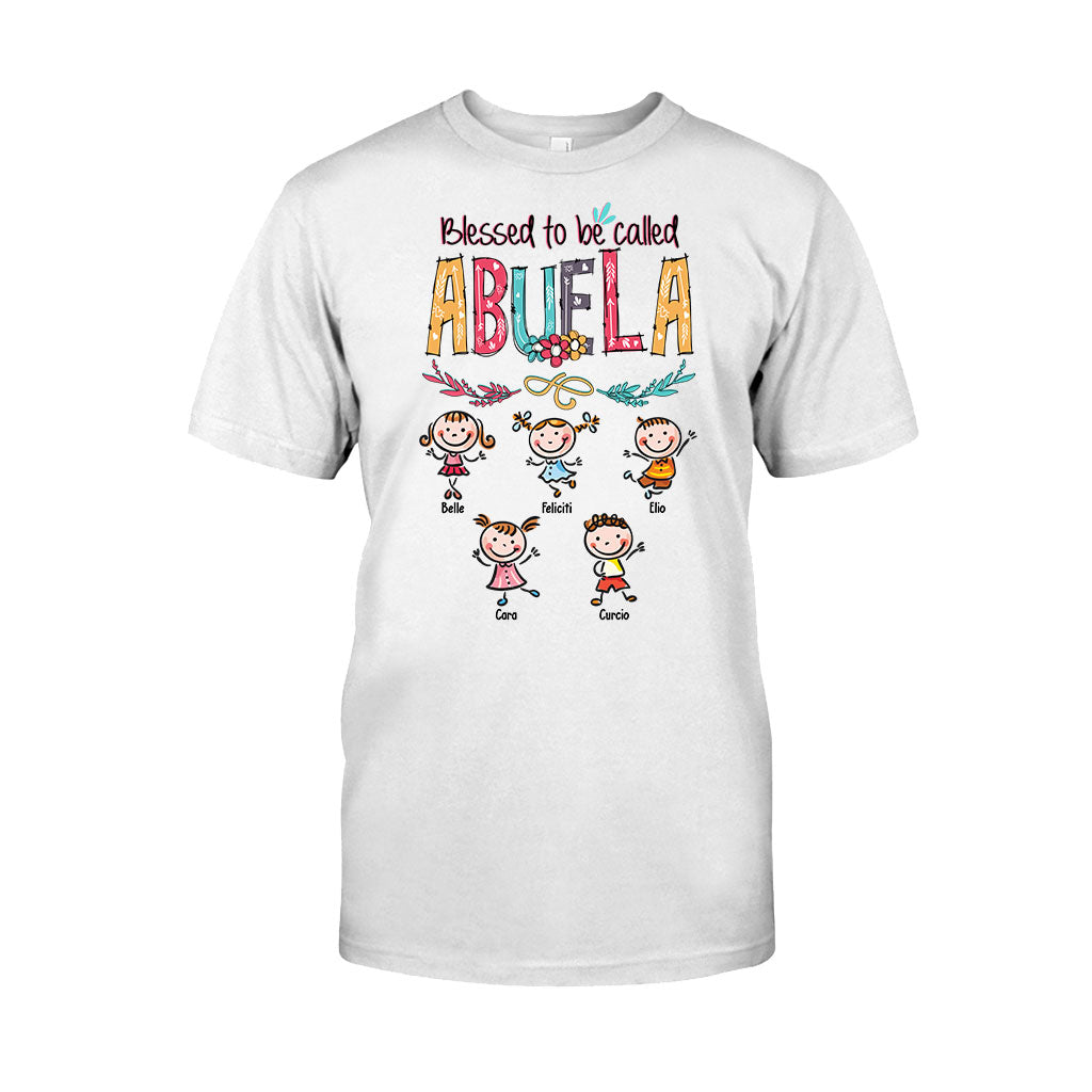 Dios Me Regaló Dos Títulos - Personalized Grandma T-shirt And Hoodie