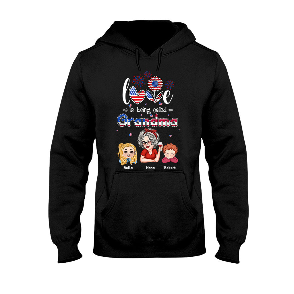 Blessed To Be Called Nana Grandpa Gigi - Personalized Grandma T-shirt And Hoodie