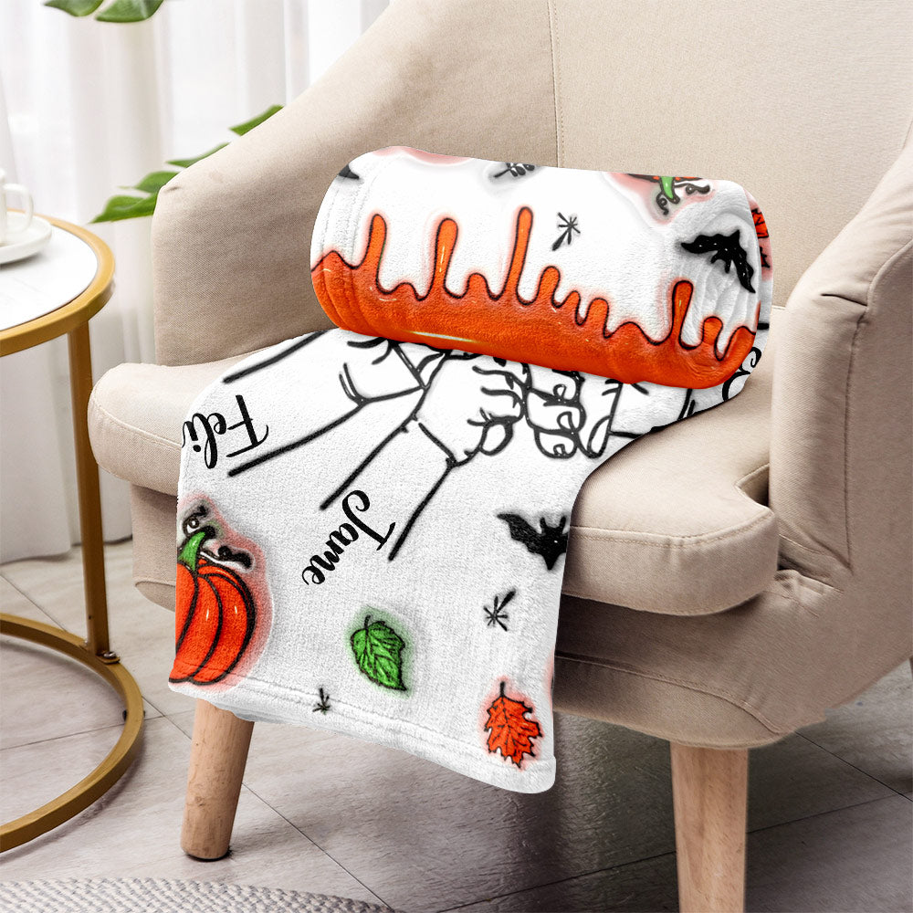 Halloween Mama/ Mimi/ Grandma... - Personalized Mother Blanket