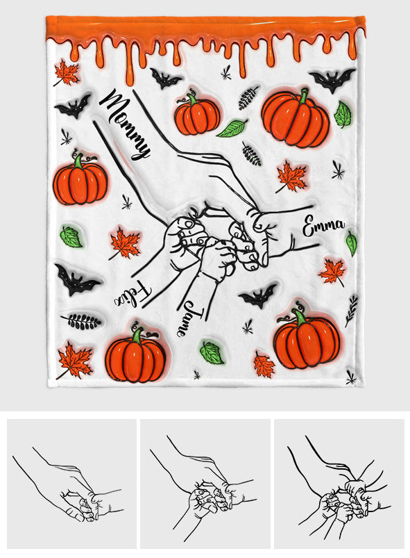 Halloween Mama/ Mimi/ Grandma... - Personalized Mother Blanket
