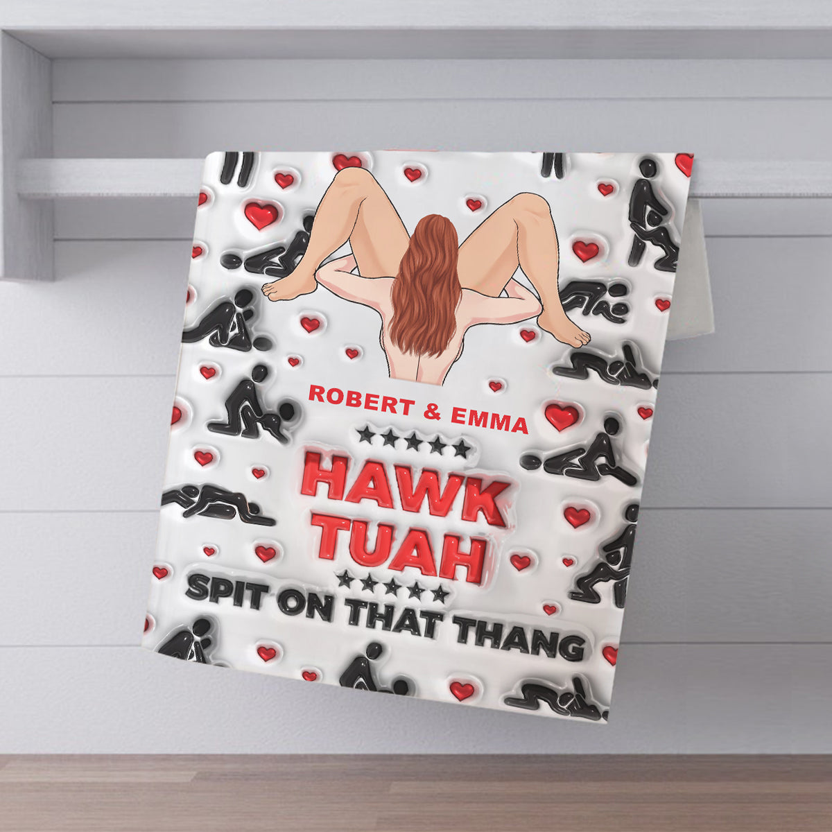 Spit On That Thang - Personalized Couple Towel