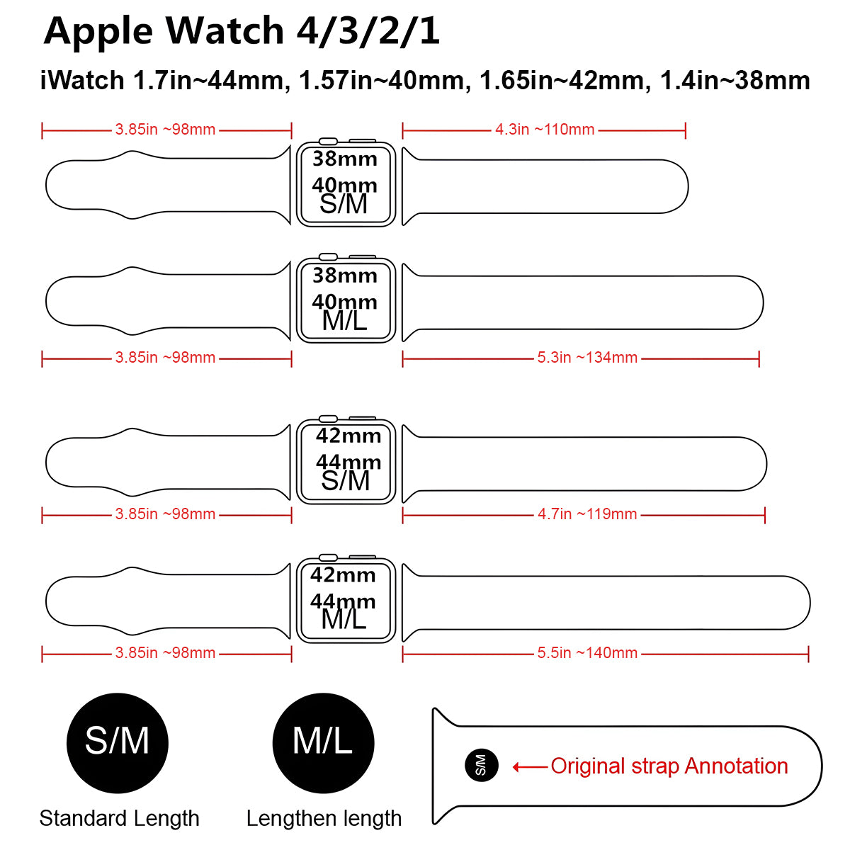 3D Metallic Skulls - Personalized Skull Apple Watch Band