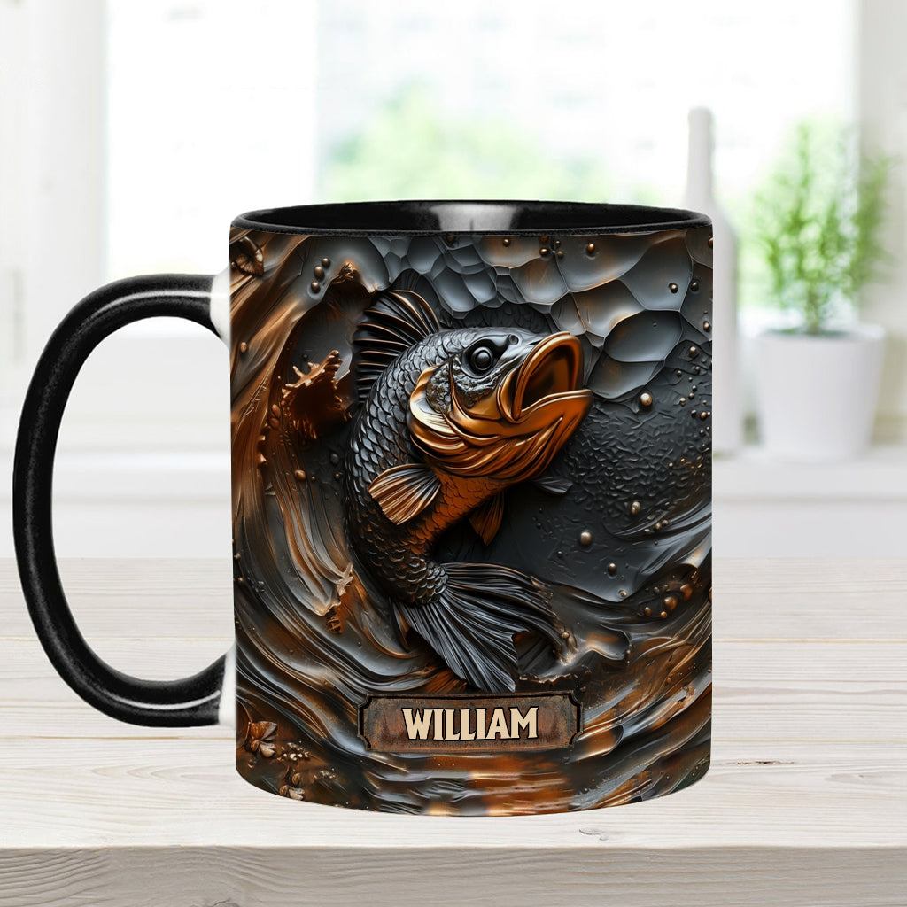 Mug personnalisé pour les passionnés de pêche -
