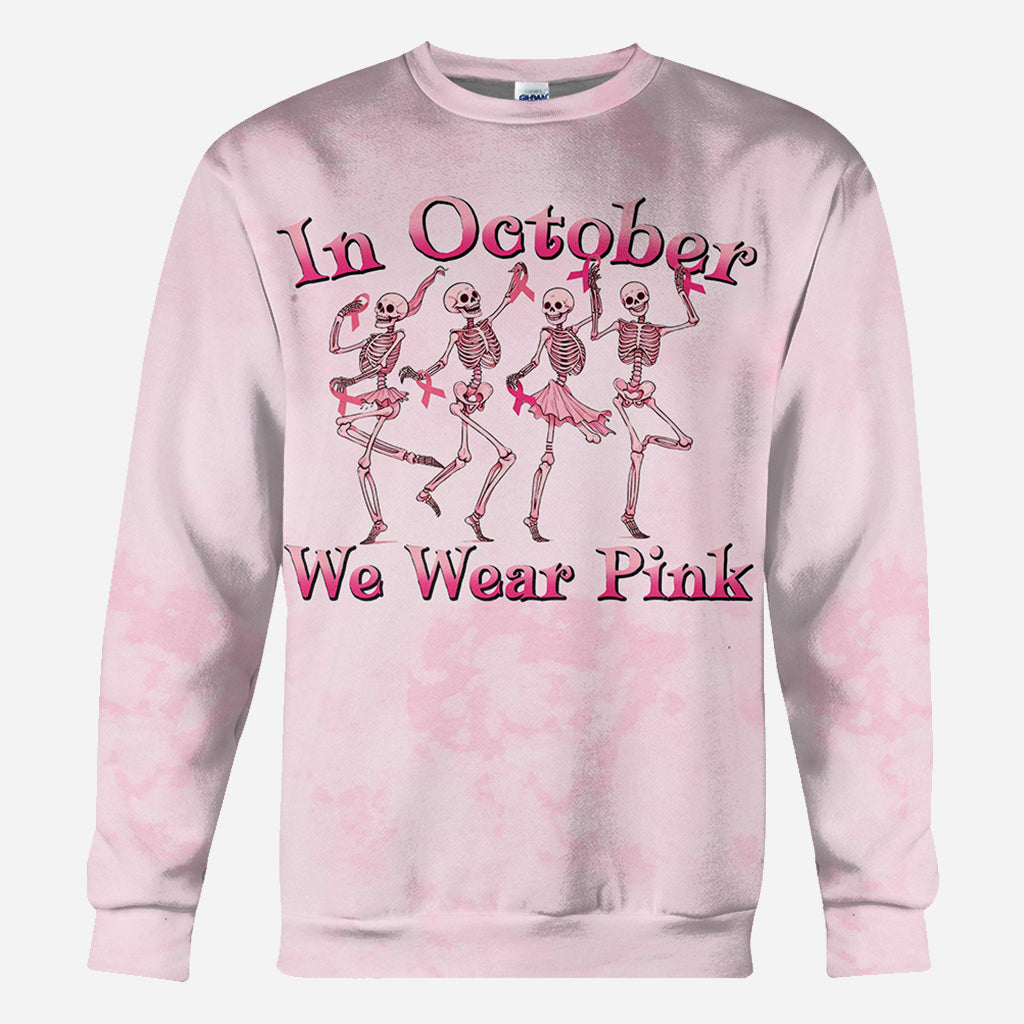 Im Oktober tragen wir Pink – personalisiertes T-Shirt zur Sensibilisierung für Brustkrebs