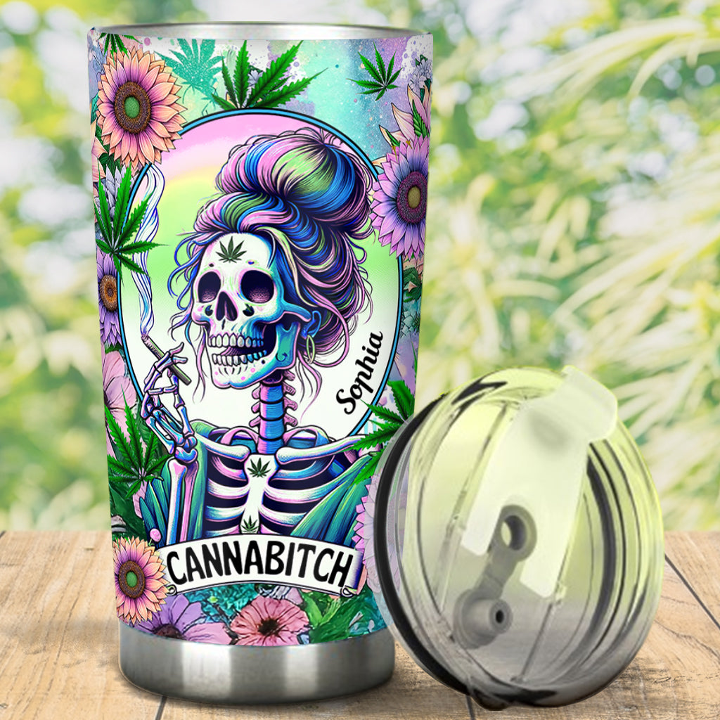 Cannabitch - Gobelet à cannabis personnalisé