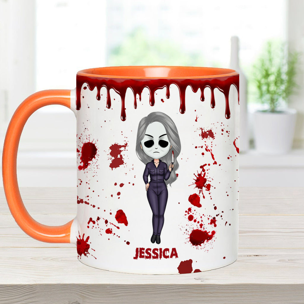 True Crime Mug - Personalized Accent Mug