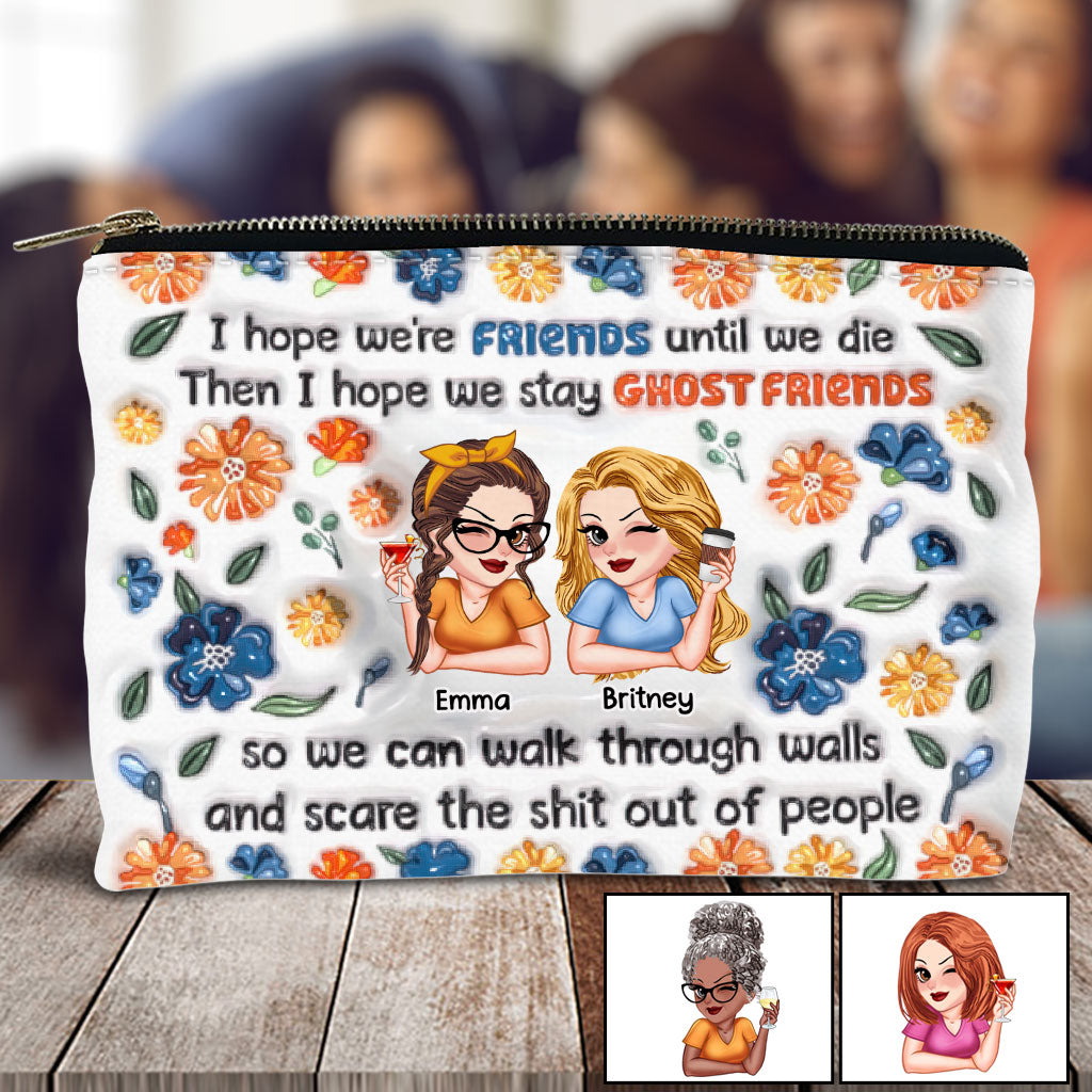Ghost Friends - Personalized Bestie Pouch
