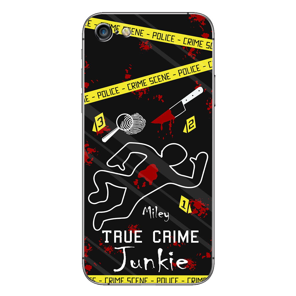 True Crime Junkie – Personalisierte Handyhülle