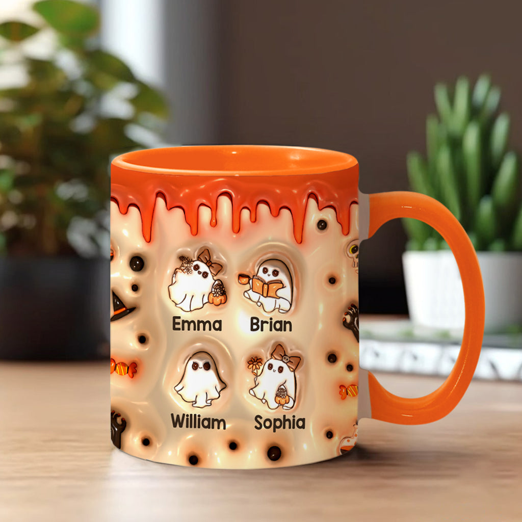 Halloween Boo Jee Mama - Personalized Mother Accent Mug