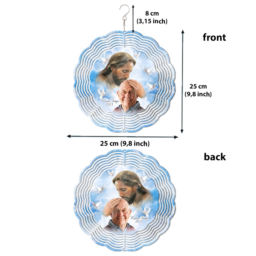 Welcome Home - Personalized Memorial Wind Spinner