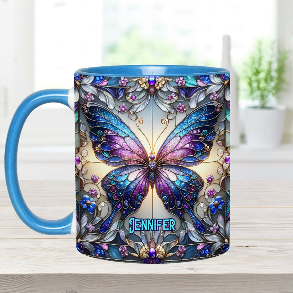 A Big Piece Of My Heart - Personalized Memorial Accent Mug