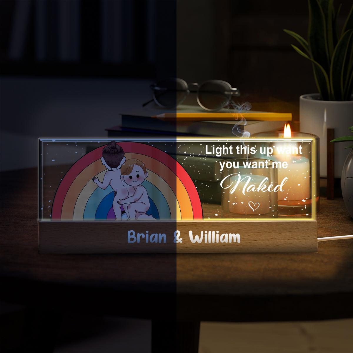 Licht an! – Personalisierte LED-Nachtleuchte zur Unterstützung der LGBTQ+-Community