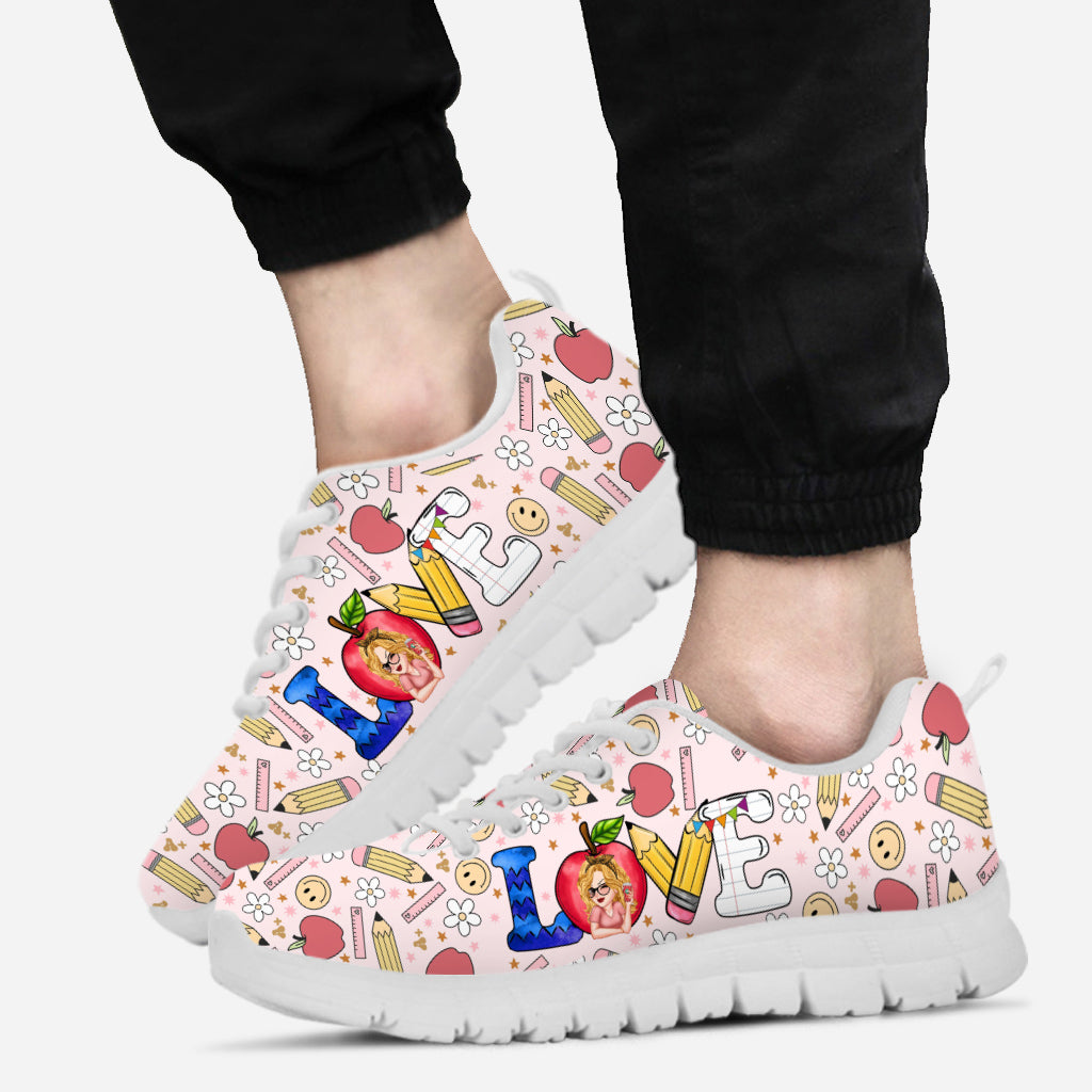Liebe zum Unterrichten – Personalisierte Lehrer-Sneaker