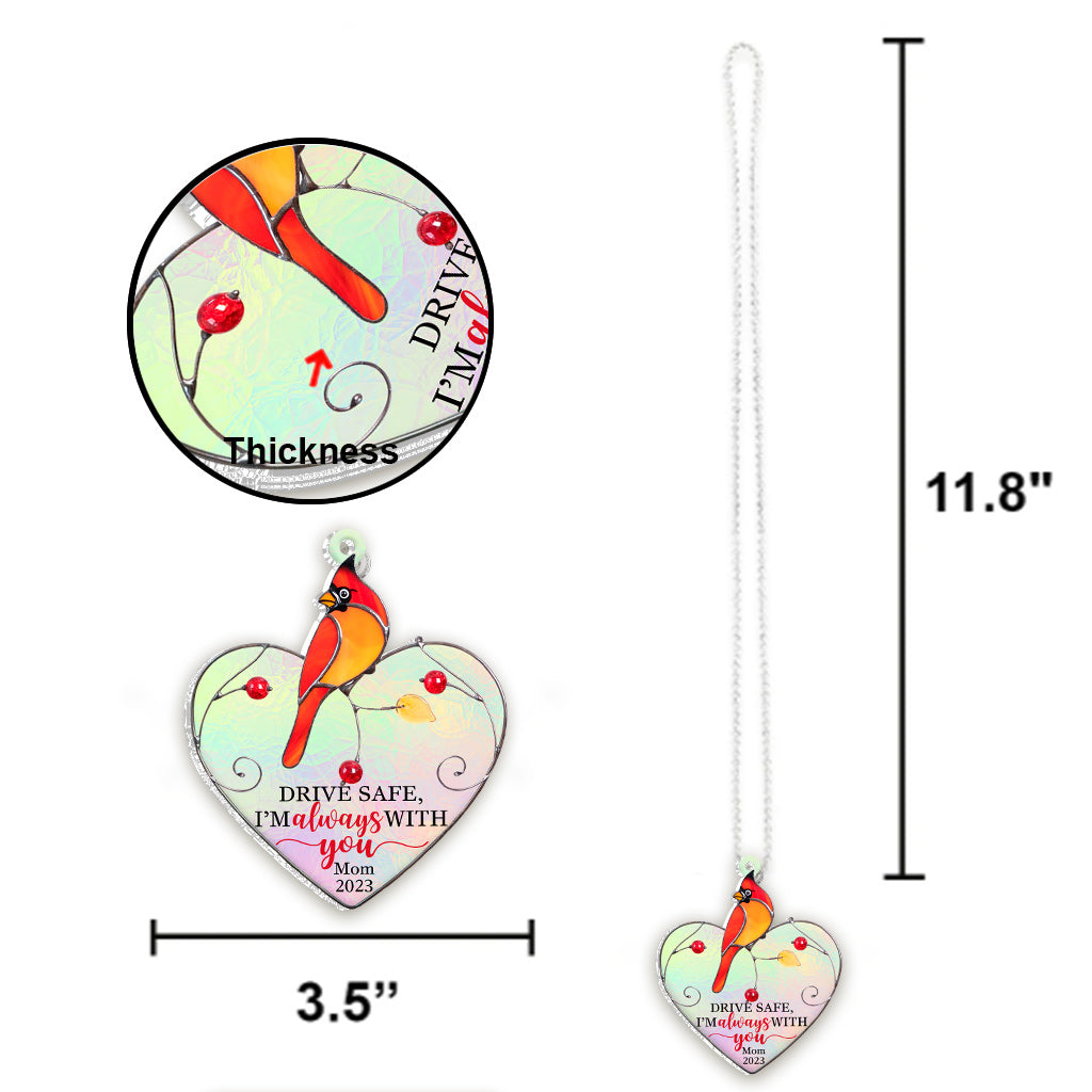 I Am Always With You - Personalized Memorial Car Ornament