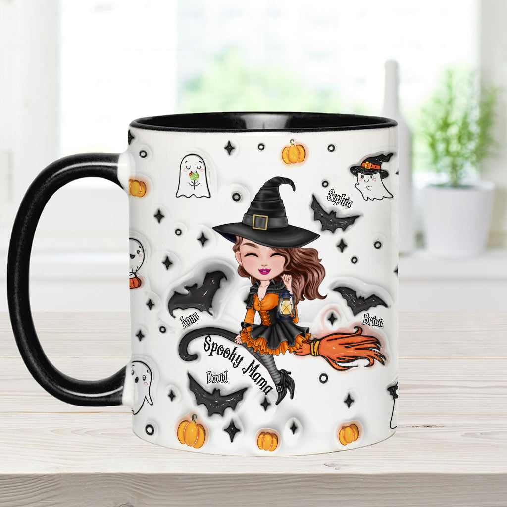 Spooky Mom - Personalized Mother Accent Mug