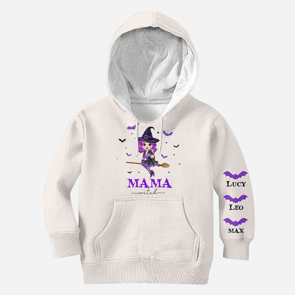 Mama Witch - Personalized Mother All Over Shirt