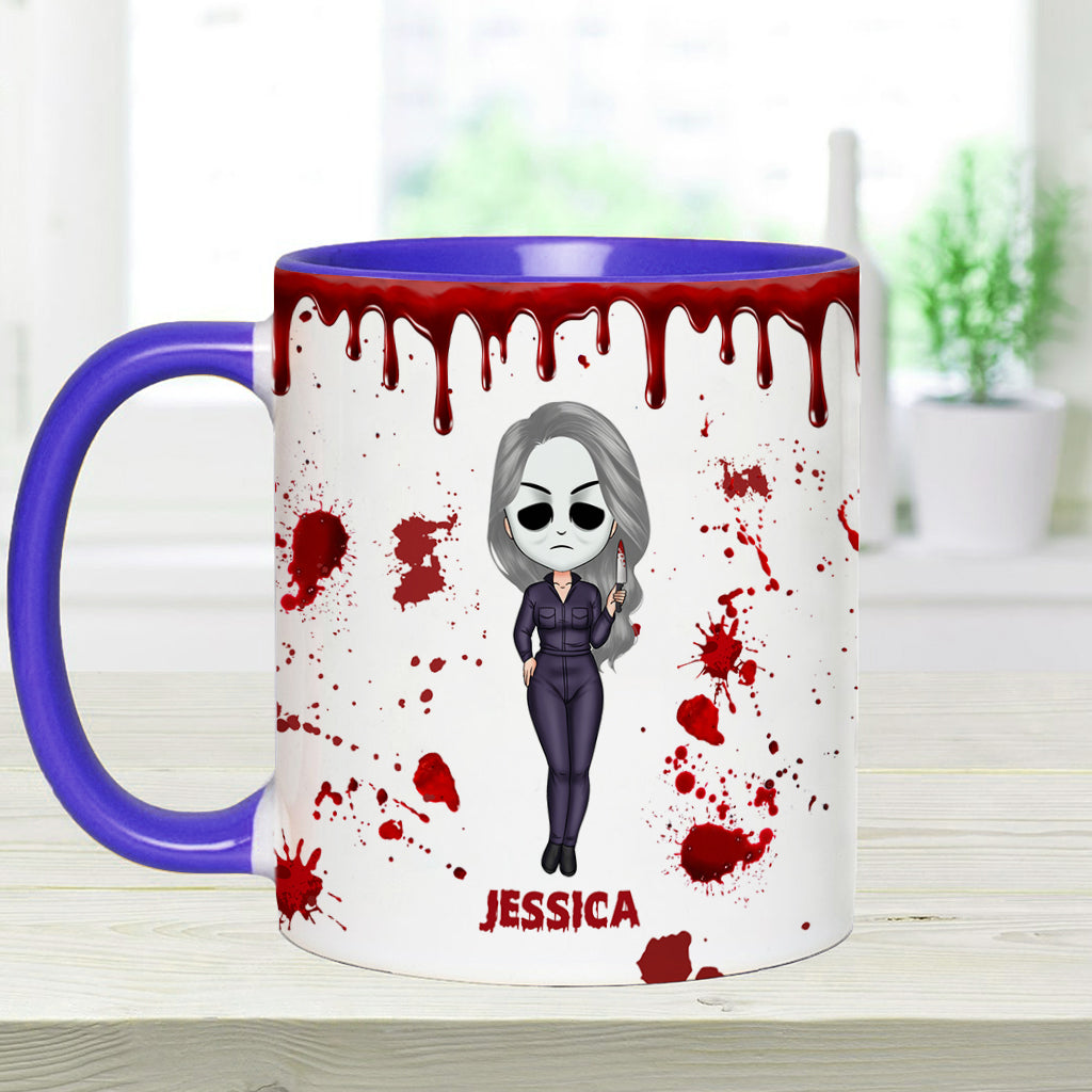True Crime Mug - Personalized Accent Mug