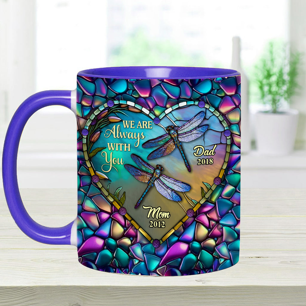 I'm Always With You - Personalized Memorial Accent Mug