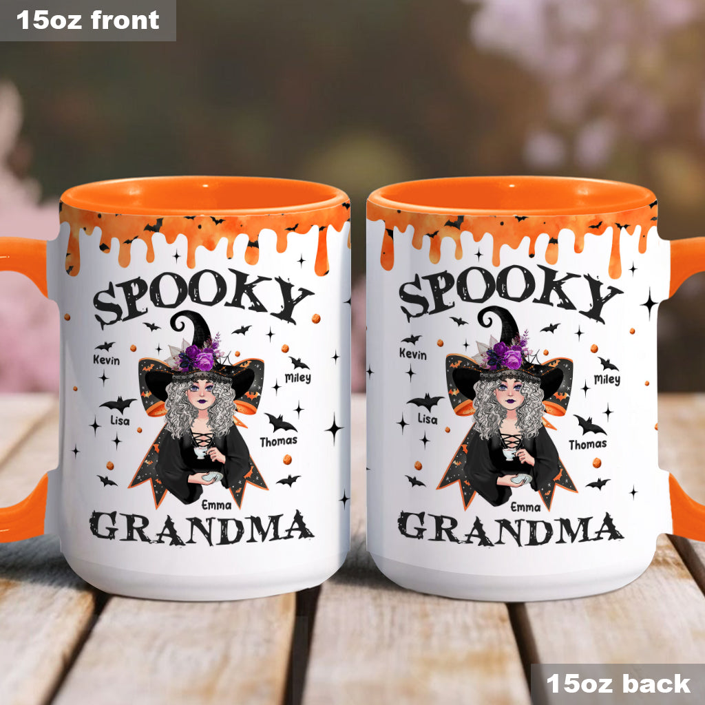 Spooky Any Title - Personalized Grandma Accent Mug