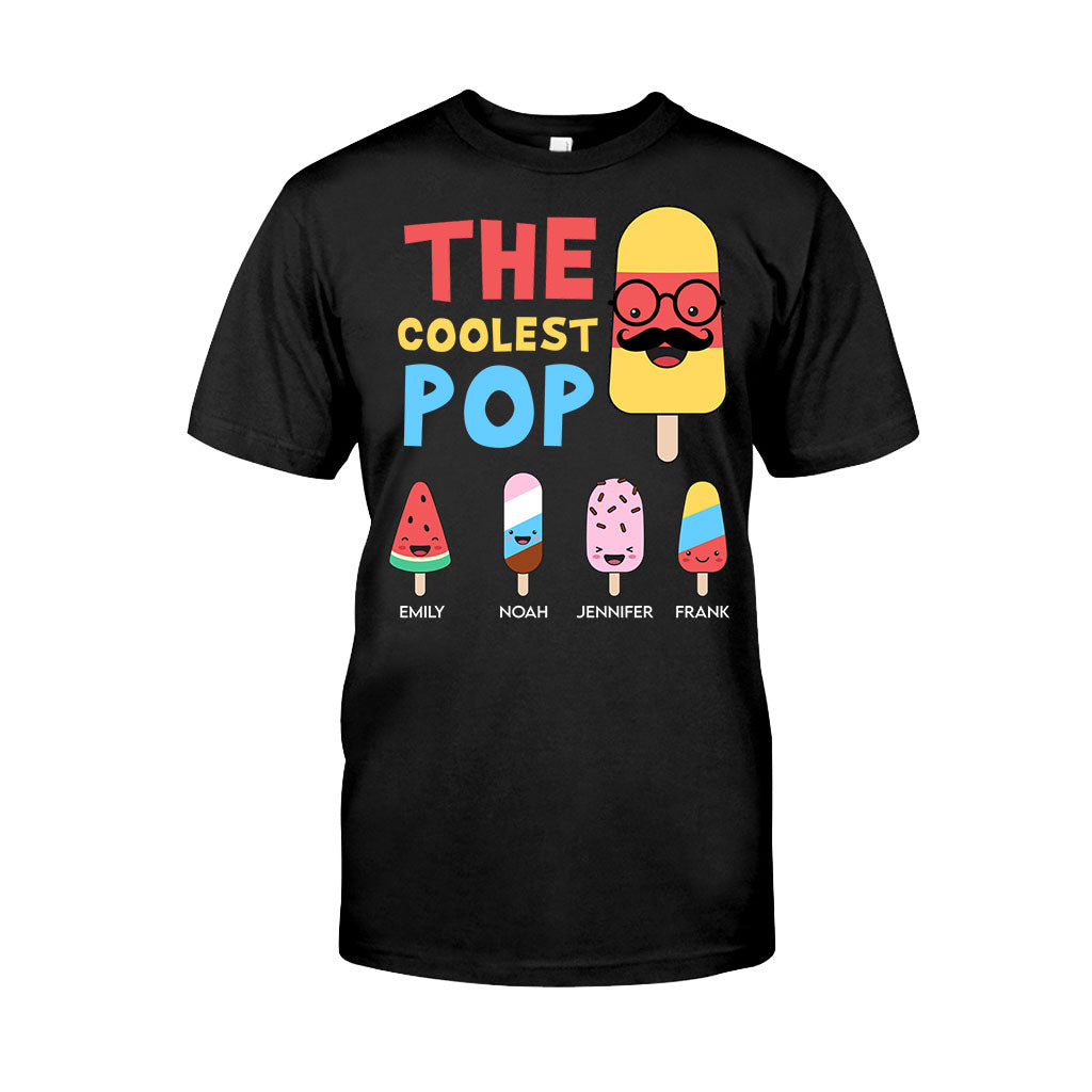 The Coolest Pop - Personalized Grandpa T-shirt And Hoodie