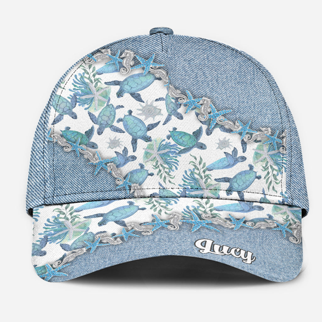 Cute Turtles - Personalized Turtle Classic Cap