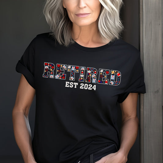Retired Nurse Since - Personalized Nurse T-shirt And Hoodie