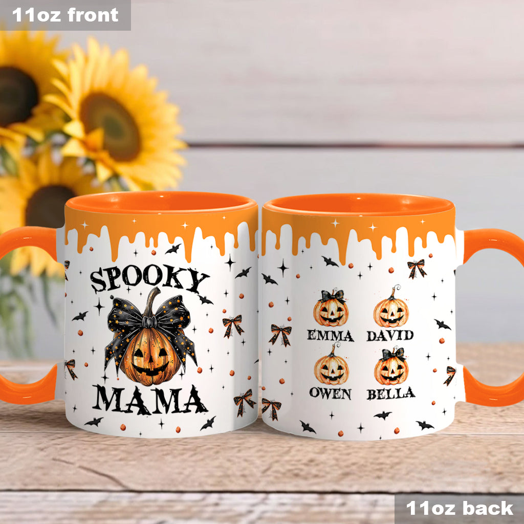 Spooky Mama - Personalized Mother Accent Mug